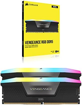 CORSAIR Vengeance RGB DDR5 RAM 32Go (2x16Go)